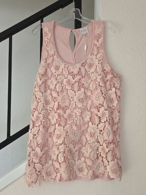 Cupio Soft Blush Knit Tank Top